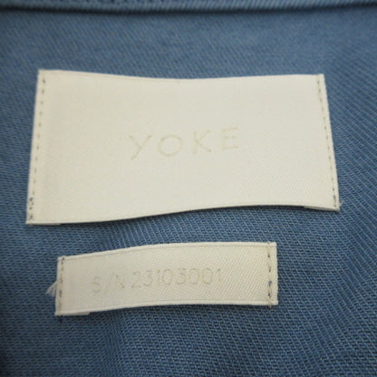 YOKE | ヨーク CUT-OFF WIDE DENIM TRUCKER JACKET デニム YK23SS0470B 2023S/S ブルー サイズ：2【姫路東店】