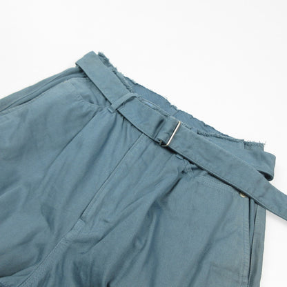 YOKE | ヨーク BELTED WIDE-LEGGED DENIM TROUSERS デニムパンツ YK23SS0471P 2023S/S ブルー サイズ：2【姫路東店】