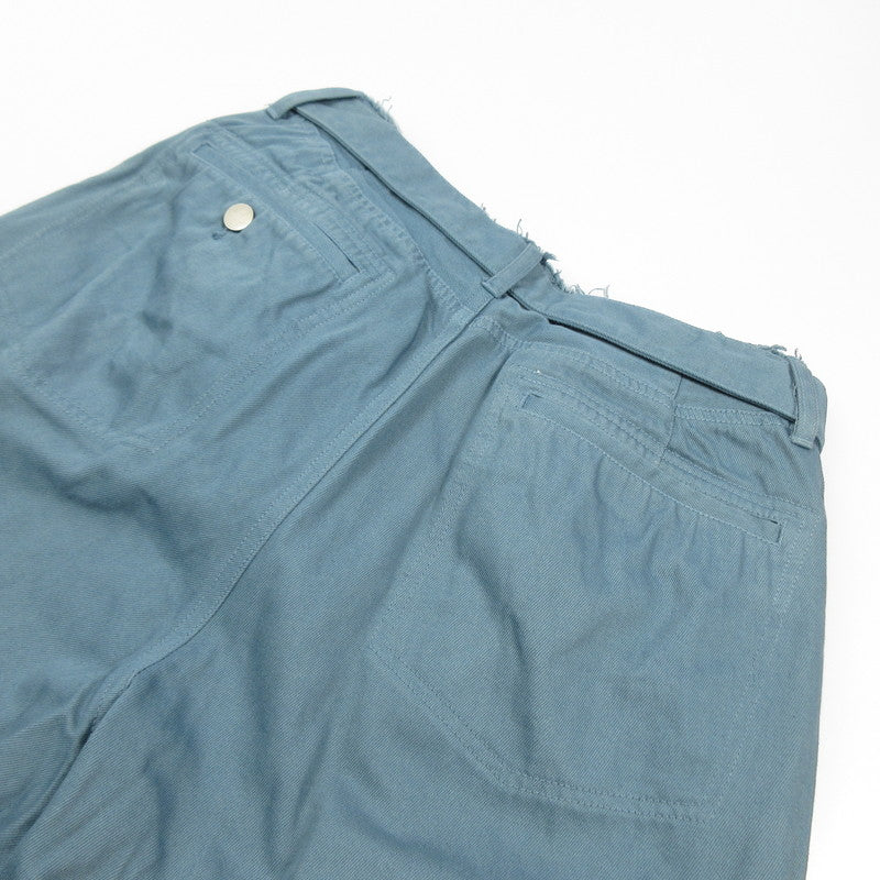 YOKE | ヨーク BELTED WIDE-LEGGED DENIM TROUSERS デニムパンツ YK23SS0471P 2023S/S ブルー サイズ：2【姫路東店】