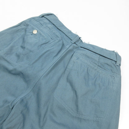 YOKE | ヨーク BELTED WIDE-LEGGED DENIM TROUSERS デニムパンツ YK23SS0471P 2023S/S ブルー サイズ：2【姫路東店】