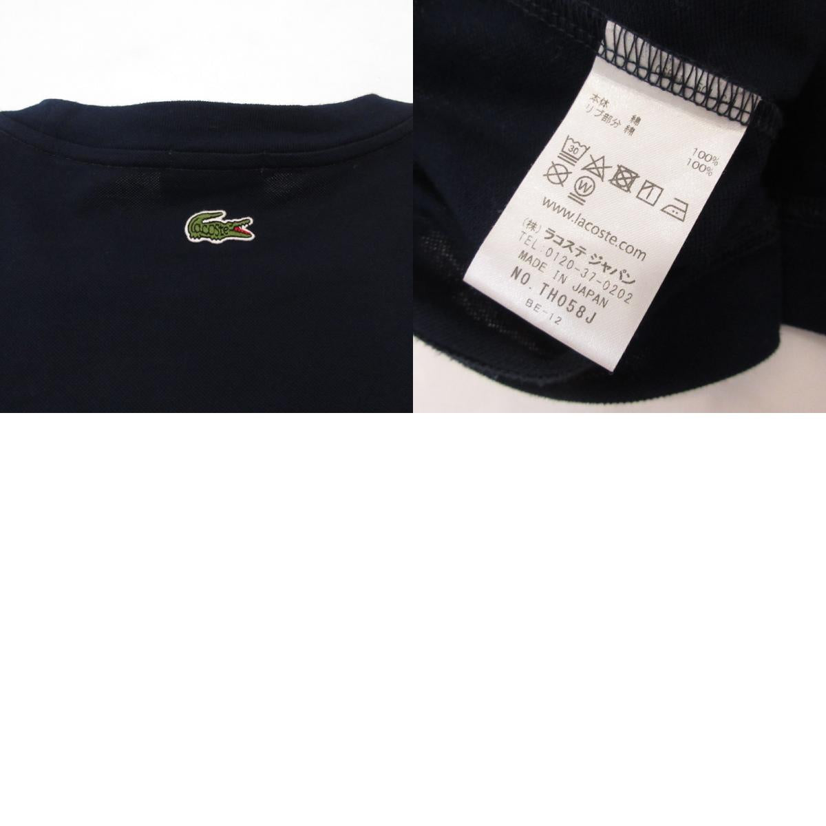 LACOSTE | ラコステ 半袖Ｔシャツ TH058J BEAMS別注 ネイビー サイズ：4【姫路東店】
