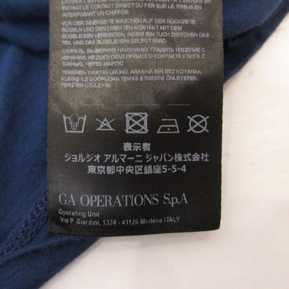 GIORGIO ARMANI | ジョルジオアルマーニ 半袖Ｔシャツ 3ZST54 SJP4Z ブルー サイズ：50【姫路東店】