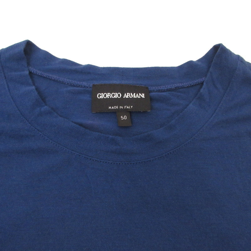 GIORGIO ARMANI | ジョルジオアルマーニ 半袖Ｔシャツ 3ZST54 SJP4Z ブルー サイズ：50【姫路東店】