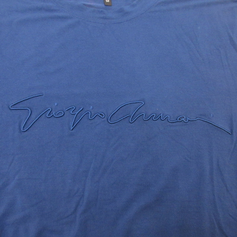 GIORGIO ARMANI | ジョルジオアルマーニ 半袖Ｔシャツ 3ZST54 SJP4Z ブルー サイズ：50【姫路東店】