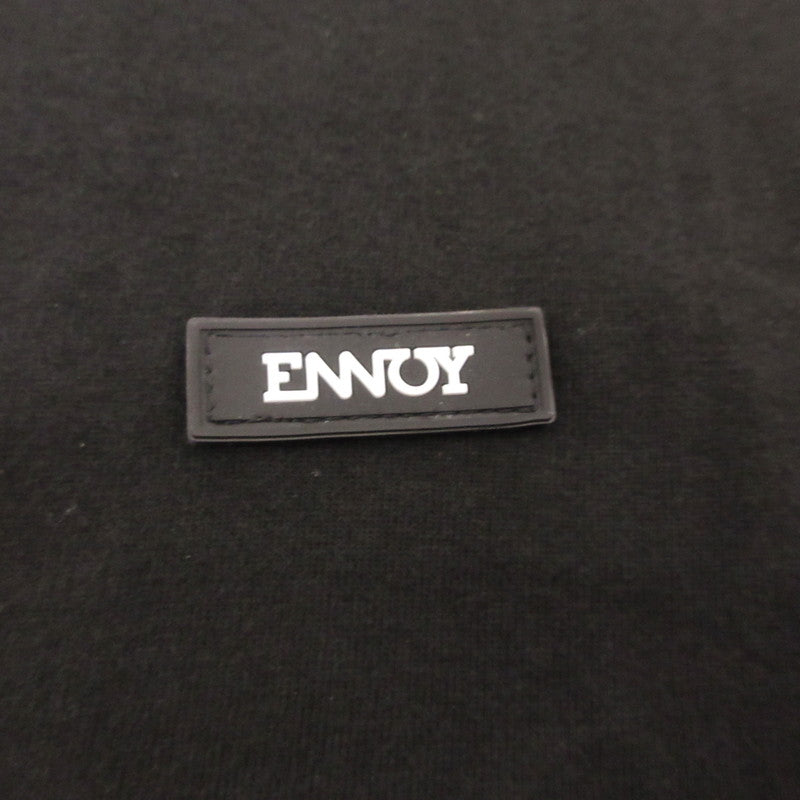 ENNOY エンノイ 半袖Ｔシャツ SS21BRENCT109AM ブラック サイズ：L【姫路東店】