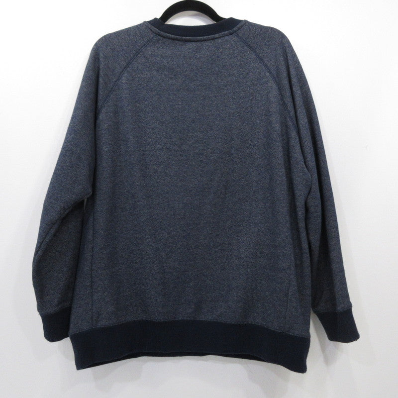 NANGA | ナンガ ECO HYBRID MINI BOX LOGO EMBROIDERY SWEAT スウェット 2-0630-5-53-601 NOLLEY'S goodman別注 ブルー サイズ：M【姫路東店】