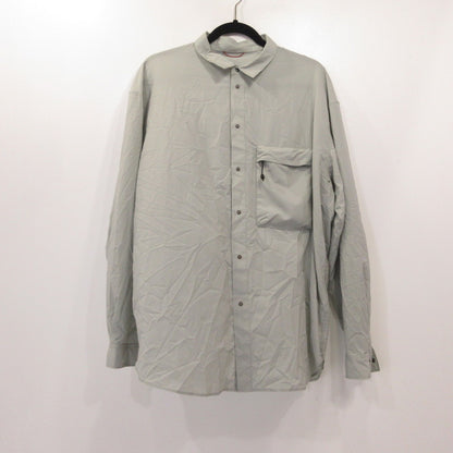 NANGA | ナンガ PLC EXCURSION SHIRT 長袖シャツ N2500-1I402A グレー サイズ：L【姫路東店】