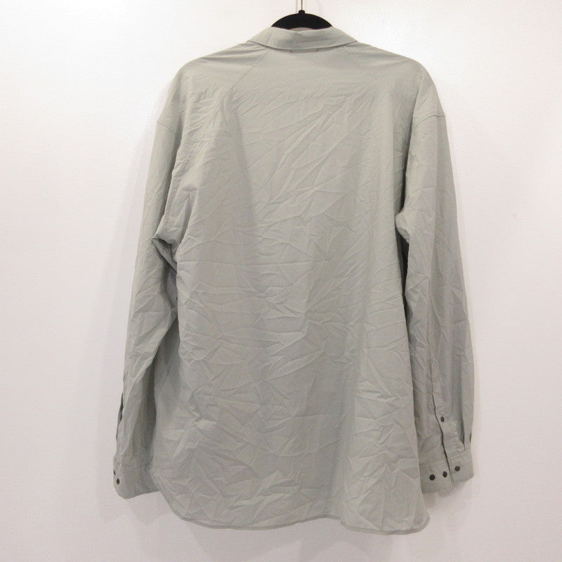 NANGA | ナンガ PLC EXCURSION SHIRT 長袖シャツ N2500-1I402A グレー サイズ：L【姫路東店】