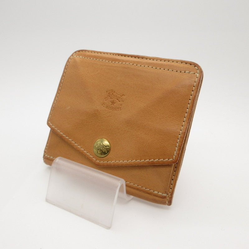 IL BISONTE | イルビゾンテ 二つ折り財布 54242309141 ベージュ【姫路東店】