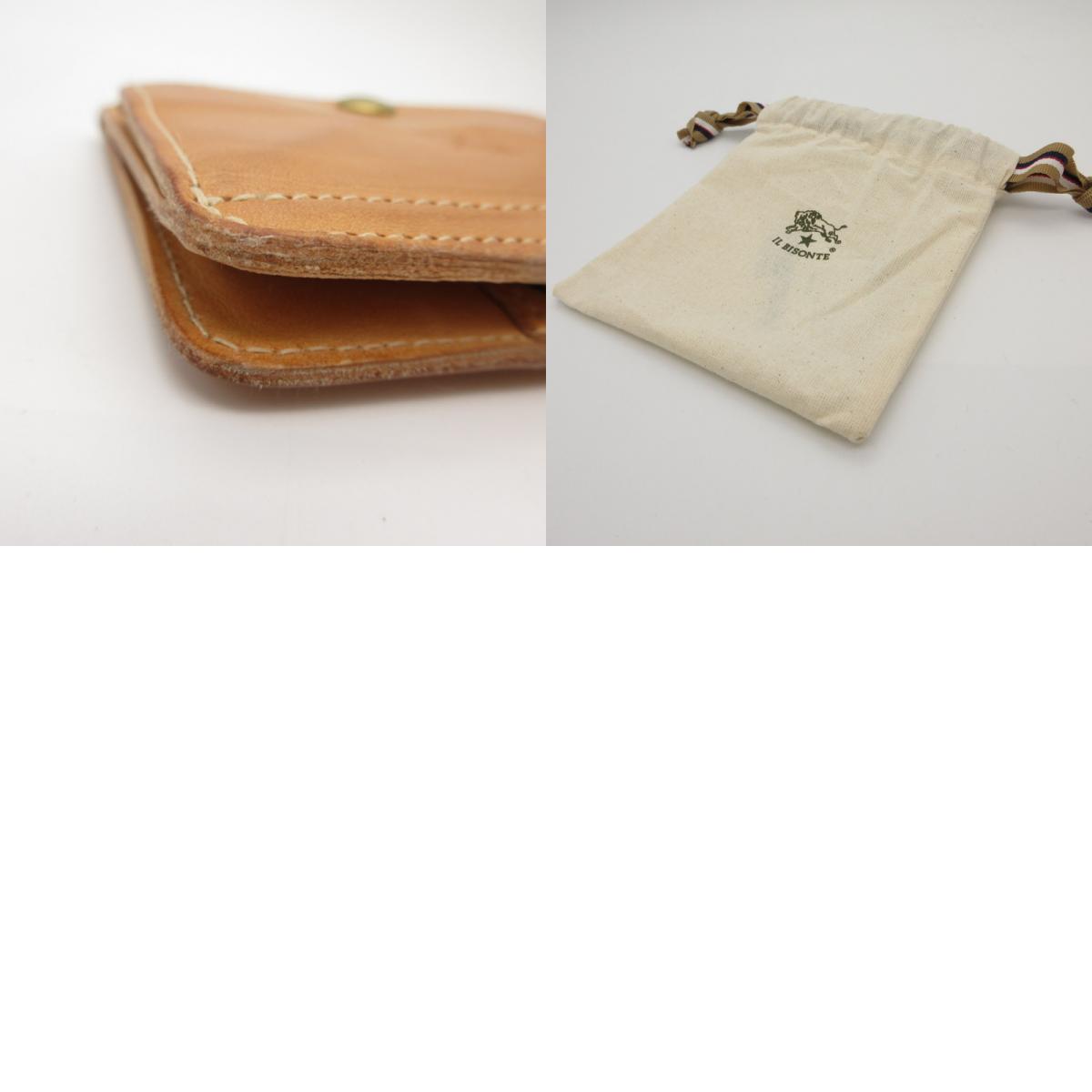 IL BISONTE | イルビゾンテ 二つ折り財布 54242309141 ベージュ【姫路東店】