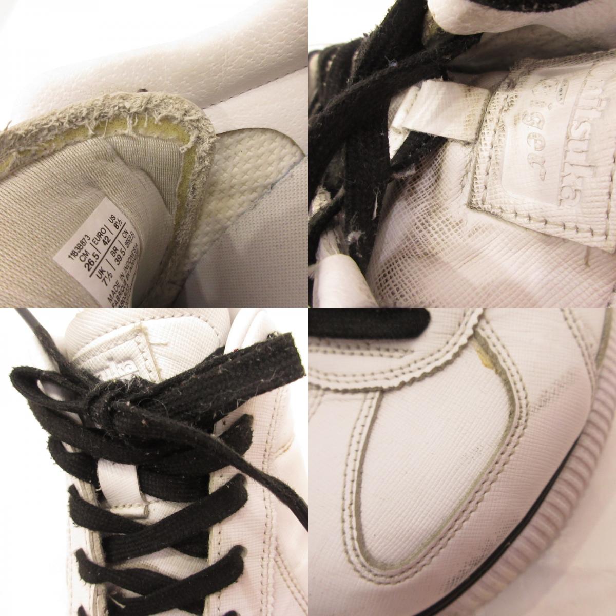 ONITSUKA TIGER | オニツカタイガー DELECITY スニーカー 1183B873 ホワイト 26.5cm【姫路東店】
