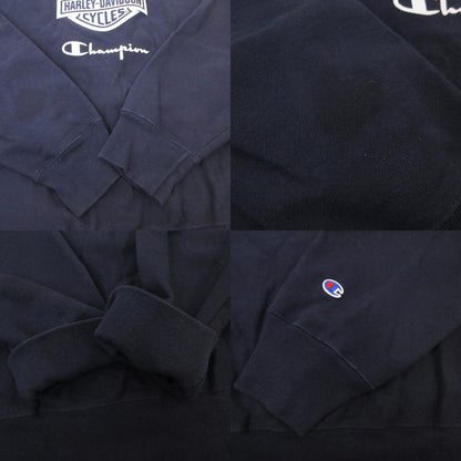 Champion | チャンピオン REVERSE WEAVE スウェット GF70 ×HARLEY-DAVIDSON　ｻｲｽﾞ:2XL ネイビー【姫路東店】