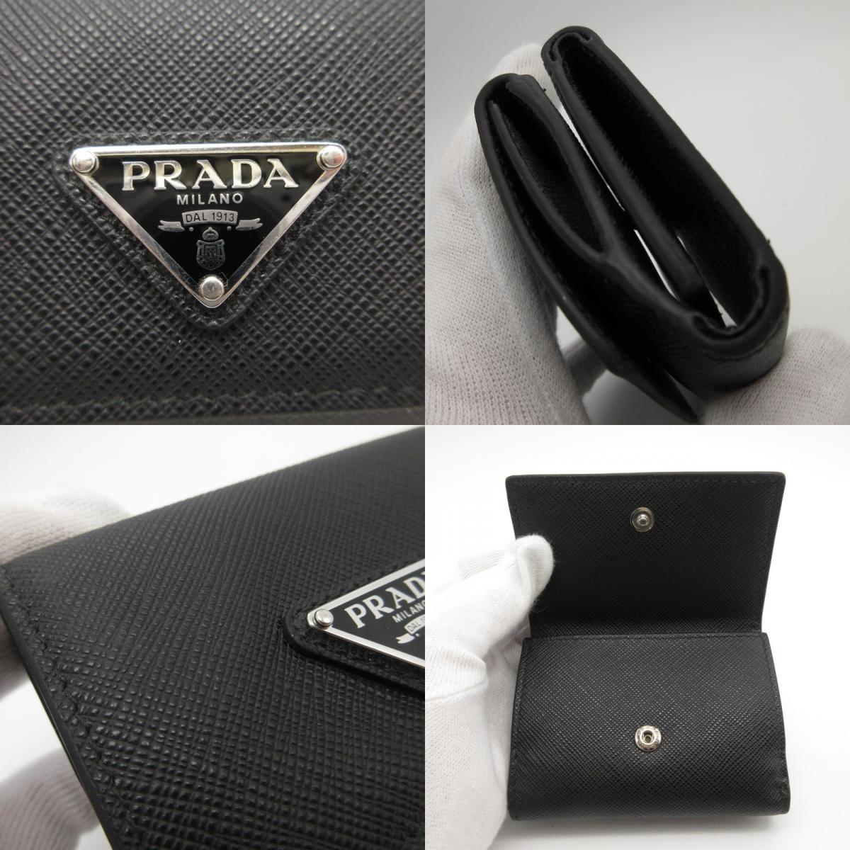 PRADA | プラダ サフィアーノ コンパクトウォレット 2MH042【姫路東店】