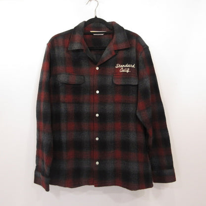 STANDARD CALIFORNIA | スタンダードカリフォルニア SD WOOL CHECK SHIRTS 長袖シャツ サイズ：XL【姫路東店】