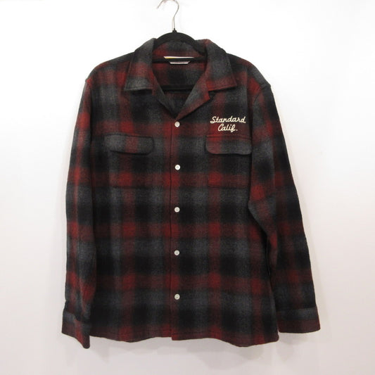 STANDARD CALIFORNIA | スタンダードカリフォルニア SD WOOL CHECK SHIRTS 長袖シャツ サイズ：XL【姫路東店】