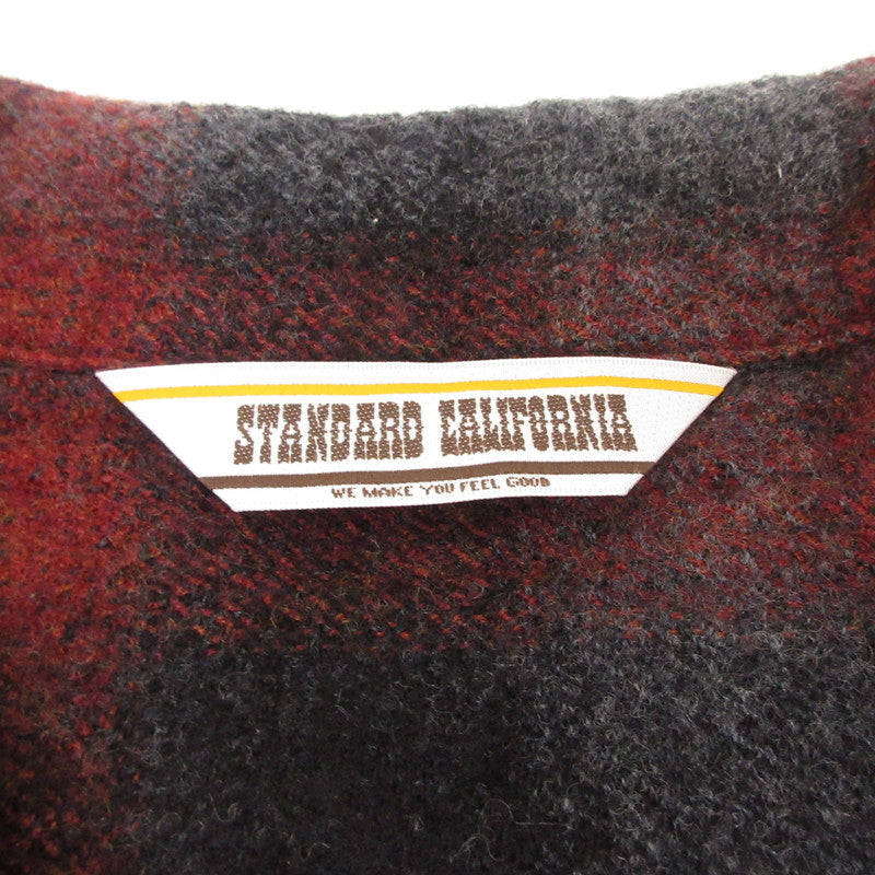STANDARD CALIFORNIA | スタンダードカリフォルニア SD WOOL CHECK SHIRTS 長袖シャツ サイズ：XL【姫路東店】