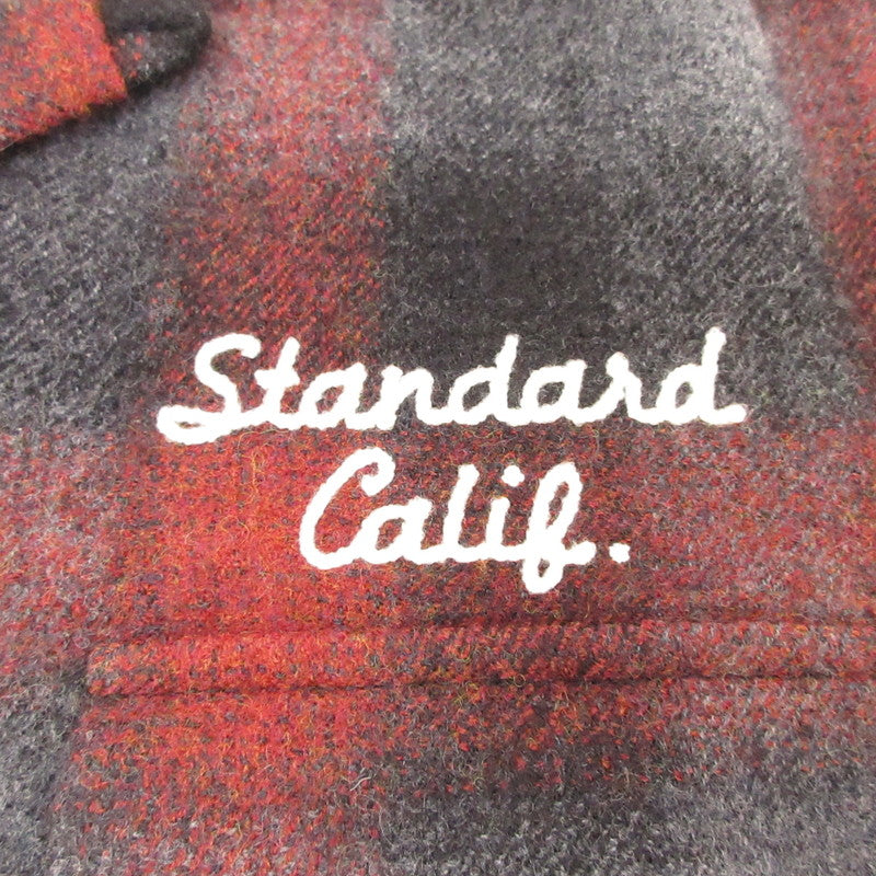 STANDARD CALIFORNIA | スタンダードカリフォルニア SD WOOL CHECK SHIRTS 長袖シャツ サイズ：XL【姫路東店】