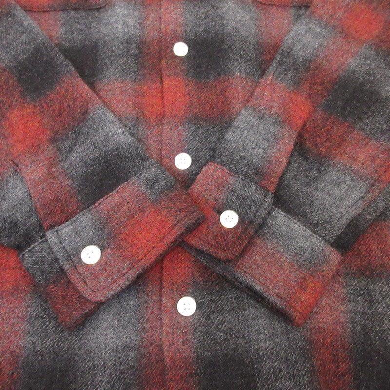 STANDARD CALIFORNIA | スタンダードカリフォルニア SD WOOL CHECK SHIRTS 長袖シャツ サイズ：XL【姫路東店】