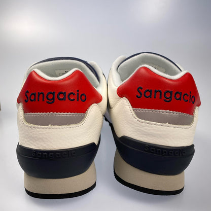 Sangacio | サンガッチョ にゅ~ず 『トリコロール』 スニーカー サイズ:27.5cm ホワイト 27.5cm【姫路東店】