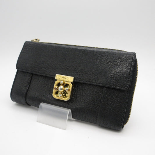 Chloe | クロエ 長財布 3P0591-835 ブラック【姫路東店】