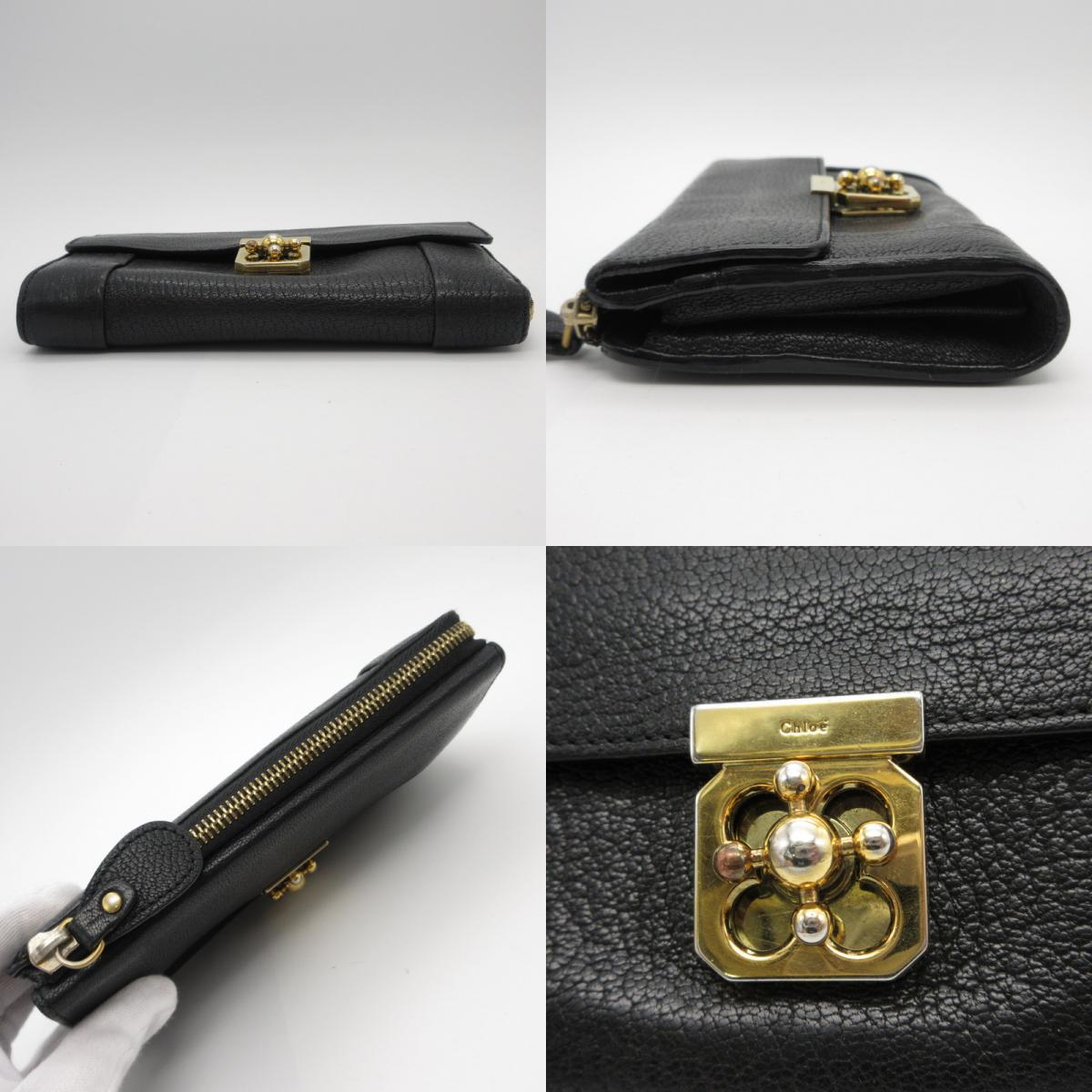 Chloe | クロエ 長財布 3P0591-835 ブラック【姫路東店】