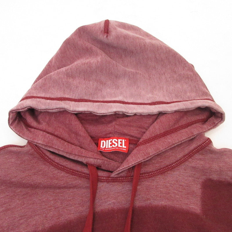 DIESEL | ディーゼル S-GINN-HOOD-L1 パーカー A104310IJAT レッド サイズ：XL【姫路東店】