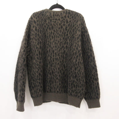 WACKOMARIA | ワコマリア LEOPARD HEAVY MOHAIR KNIT JACQUARD CARDIGAN カーディガン 23FW-WMK-KN15 サイズ：L【姫路東店】