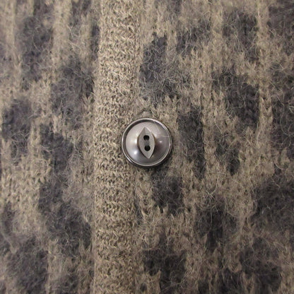 WACKOMARIA | ワコマリア LEOPARD HEAVY MOHAIR KNIT JACQUARD CARDIGAN カーディガン 23FW-WMK-KN15 サイズ：L【姫路東店】