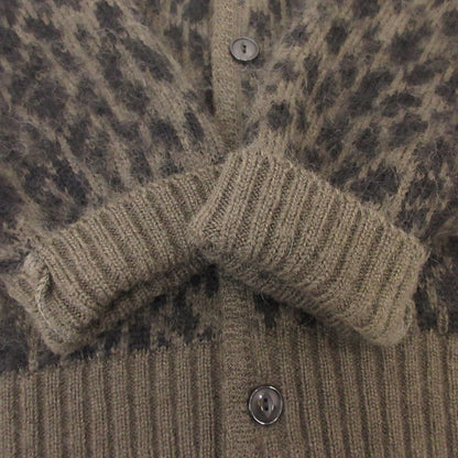 WACKOMARIA | ワコマリア LEOPARD HEAVY MOHAIR KNIT JACQUARD CARDIGAN カーディガン 23FW-WMK-KN15 サイズ：L【姫路東店】