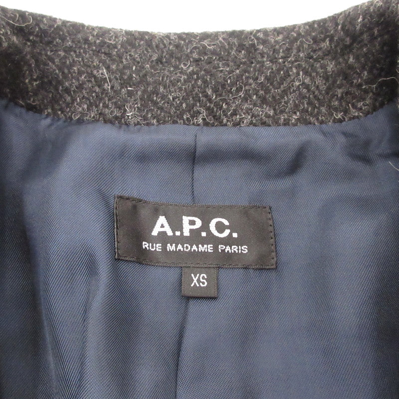 A.P.C | アーペーセー その他アウター ×Harris Tweed ブラック サイズ：XS【姫路東店】