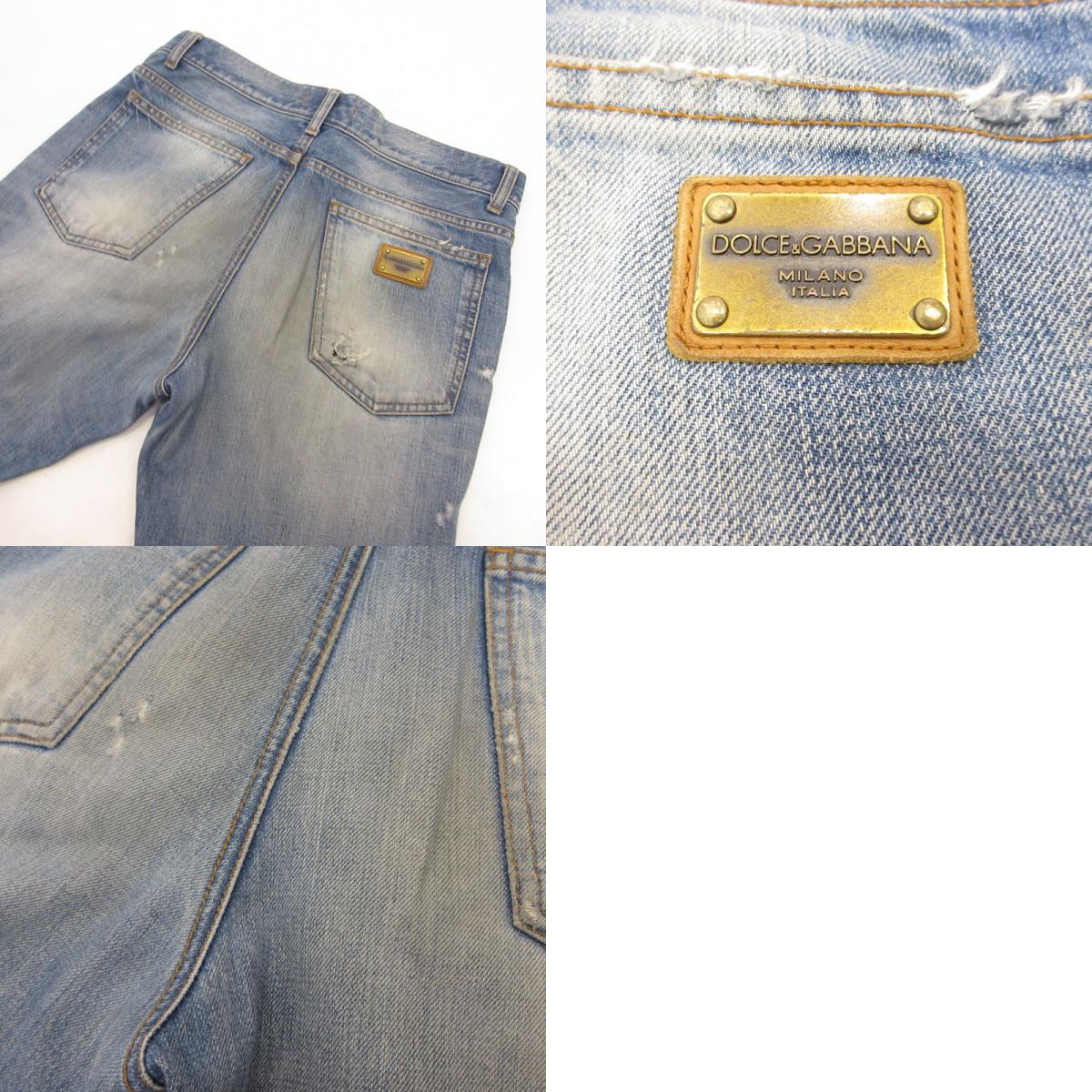 DOLCE & GABBANA | ドルチェアンドガッバーナ デニムパンツ G39JAP G8M35 ブルー サイズ：44【姫路東店】