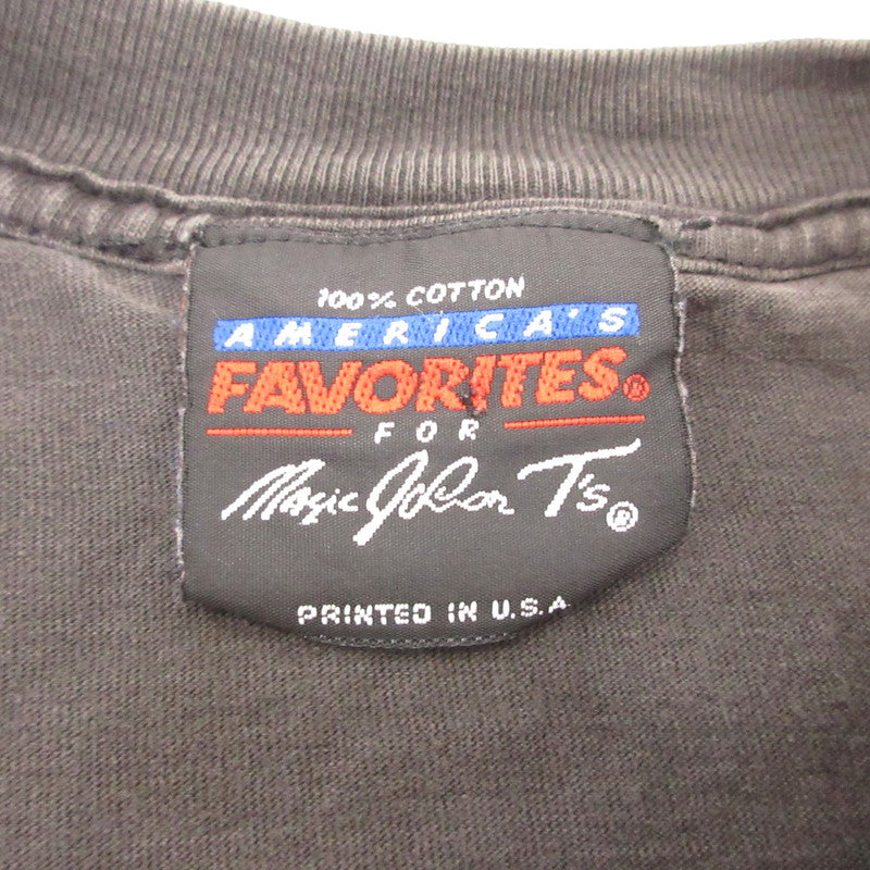 MAGIC JOHNSON マジックジョンソン VINTAGE衣料 | ヴィンテージイリョウ MINNESOTA VIKINGS 半袖Ｔシャツ ブラック サイズ：L【姫路東店】