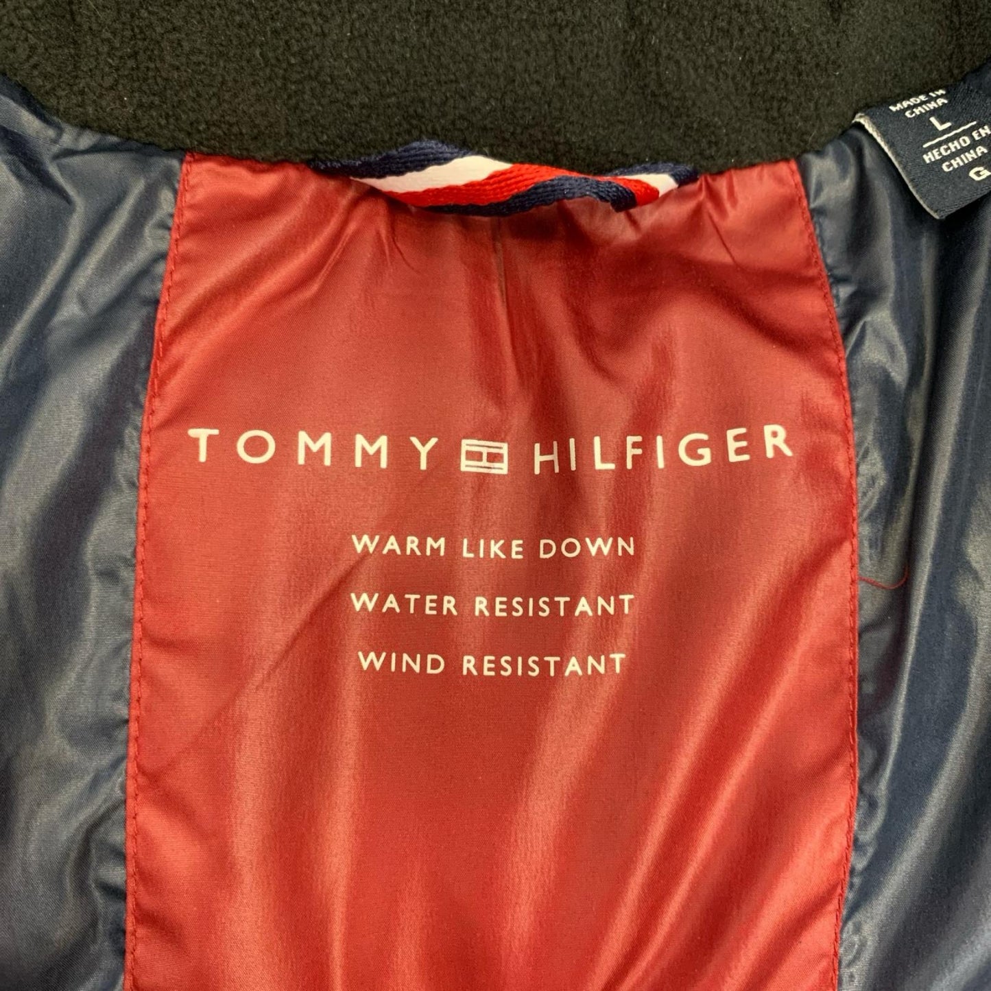 TOMMY HILFIGER | トミーヒルフィガー 中綿ジャケット ブラック サイズ：L【姫路東店】
