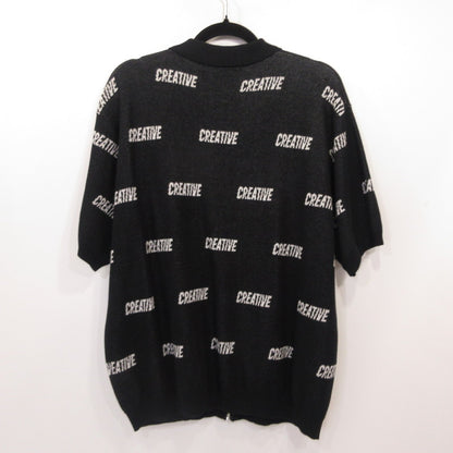 TTT MSW | ティー ニット 19SS-KT-002-CDS ×Creative Drug Store ブラック サイズ：M【姫路東店】