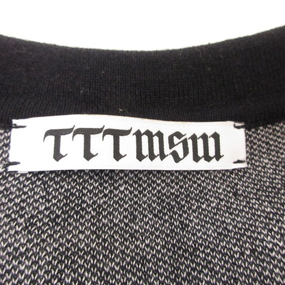 TTT MSW | ティー ニット 19SS-KT-002-CDS ×Creative Drug Store ブラック サイズ：M【姫路東店】