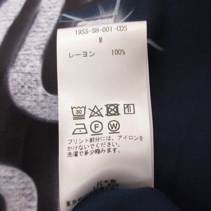 TTT MSW | ティー 半袖シャツ 19SS-SH-001-CDS ×Creative Drug Store ネイビー サイズ：M【姫路東店】