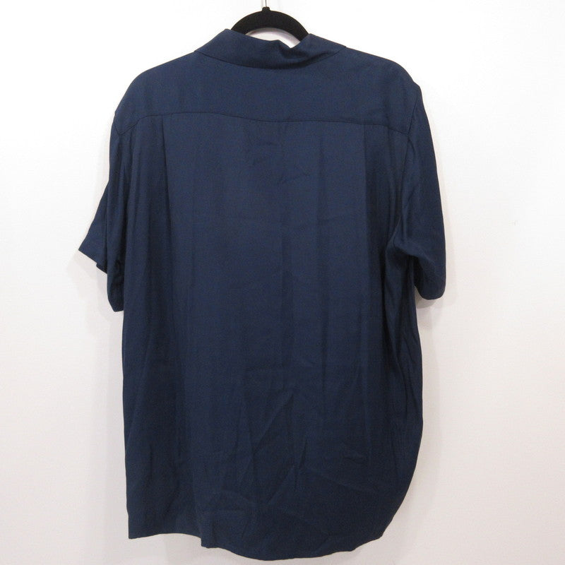 TTT MSW | ティー 半袖シャツ 19SS-SH-001-CDS ×Creative Drug Store ネイビー サイズ：M【姫路東店】