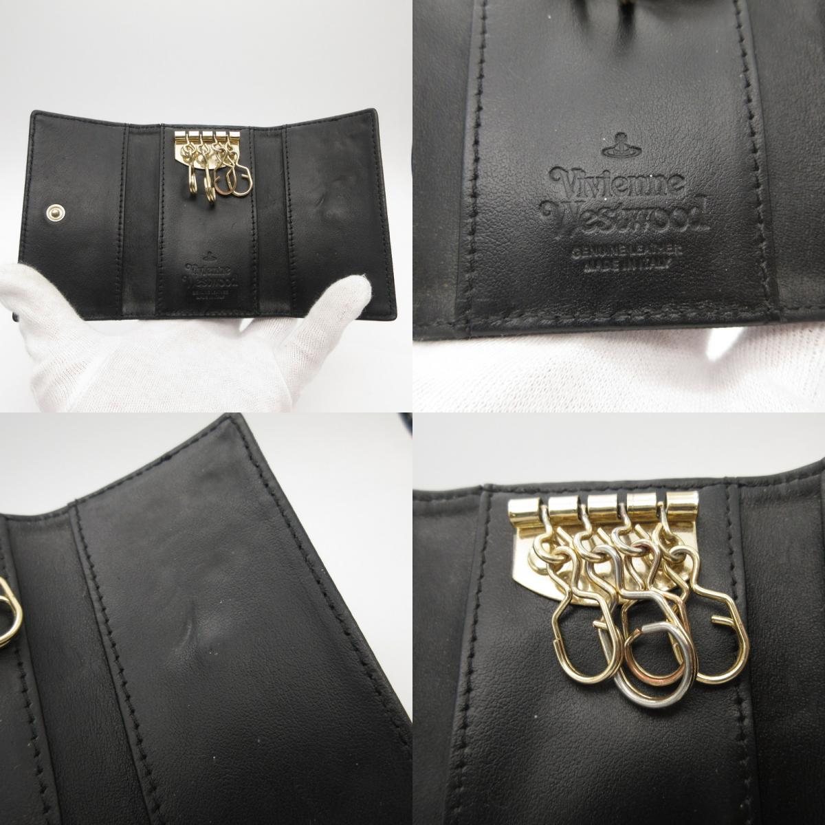 Vivienne Westwood | ヴィヴィアンウエストウッド キーケース 51020013-42136 ブラック【姫路東店】