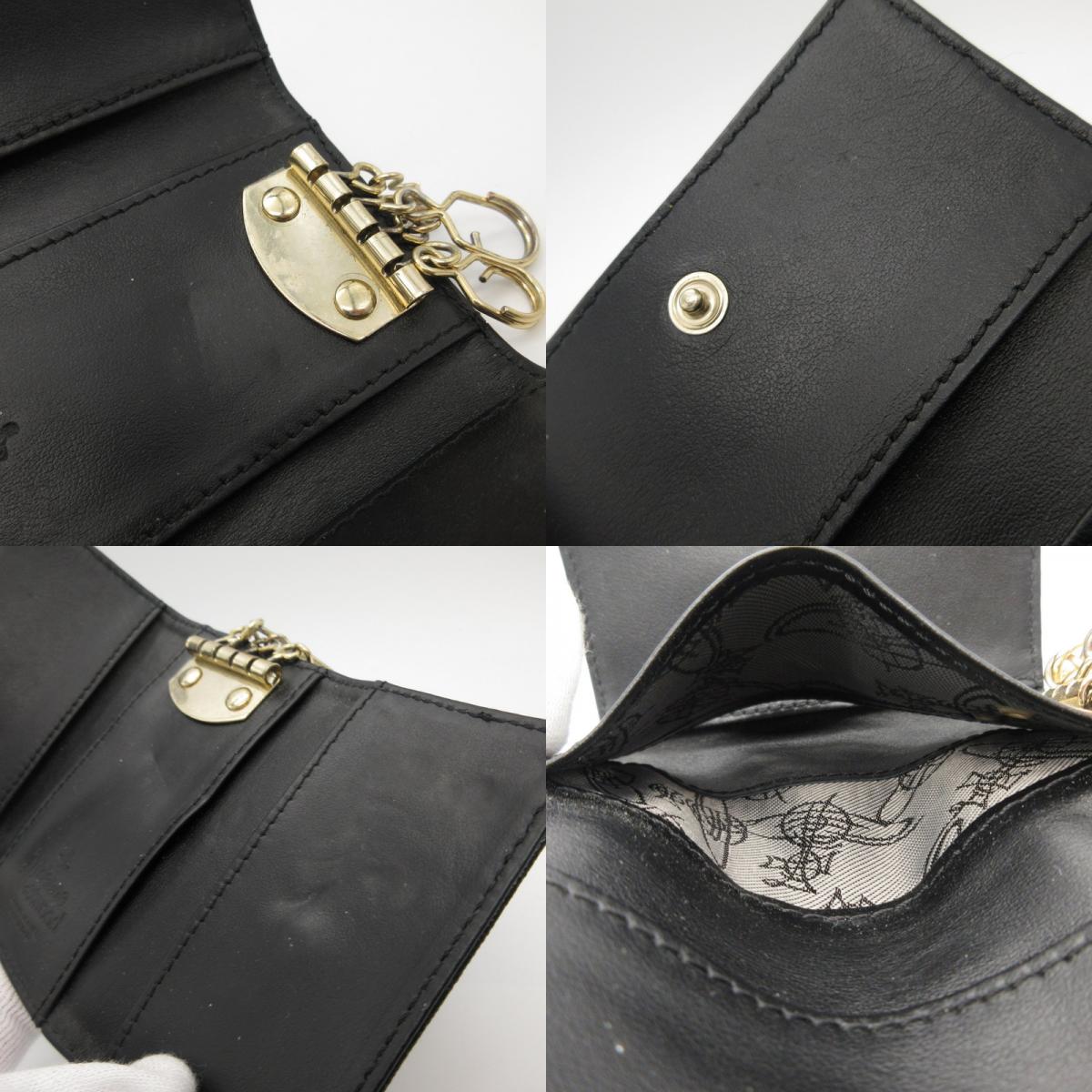 Vivienne Westwood | ヴィヴィアンウエストウッド キーケース 51020013-42136 ブラック【姫路東店】