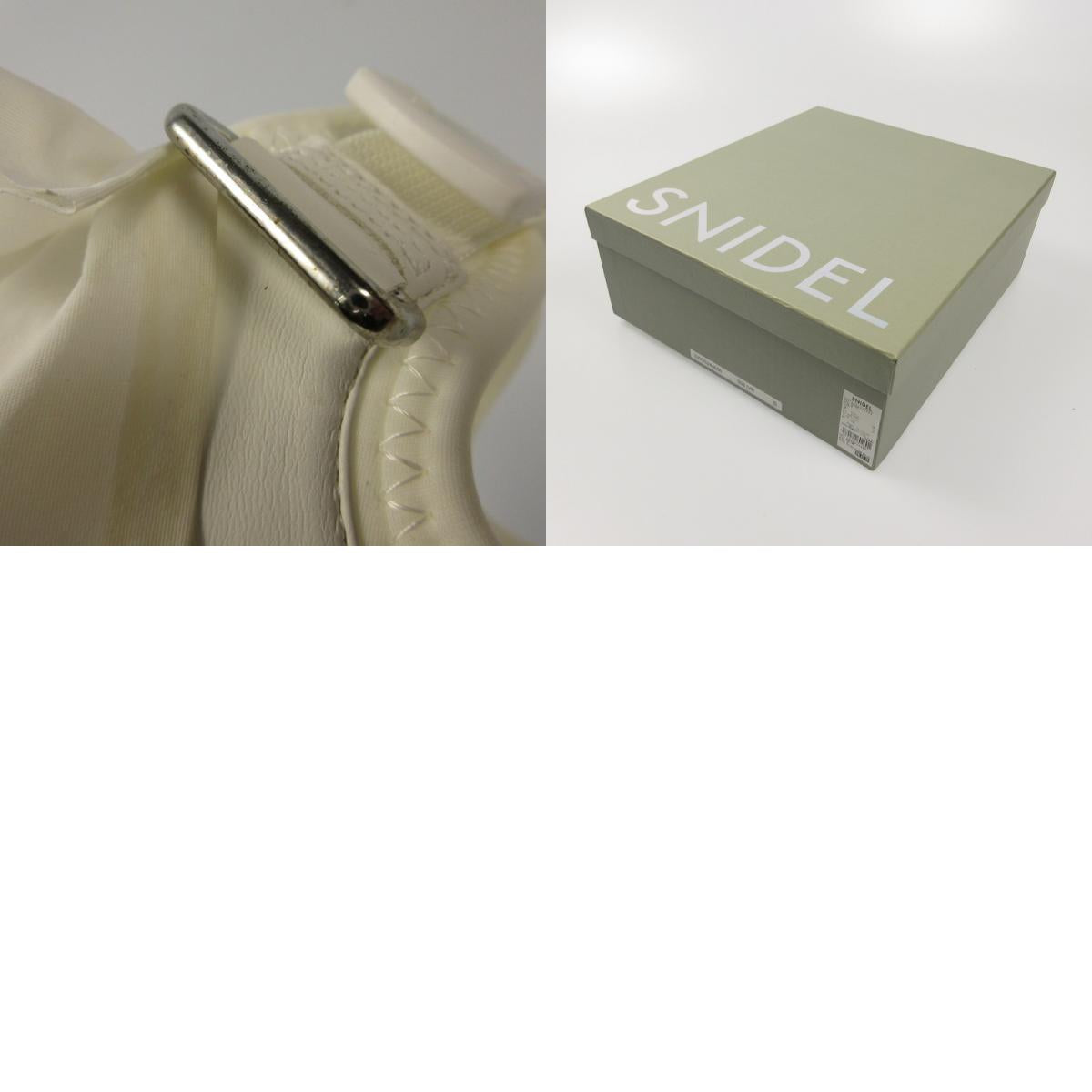 snidel | スナイデル フリルスニーカーソールサンダル サンダル SWGS244666 ホワイト サイズ：S【姫路東店】