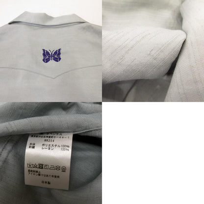 Needles | ニードルス S/S Cowboy One-Up Shirt 半袖シャツ MR254 グレー サイズ：M【姫路東店】