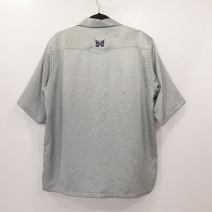 Needles | ニードルス S/S Cowboy One-Up Shirt 半袖シャツ MR254 グレー サイズ：M【姫路東店】