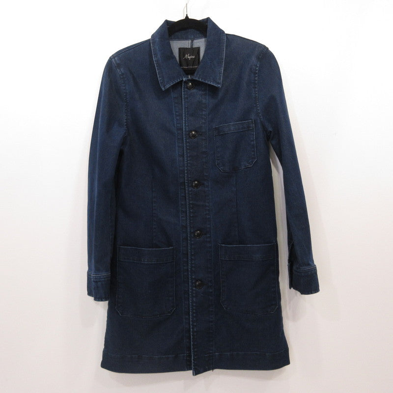 Magine | マージン TENCEL DENIM SHOP COAT その他アウター 1614-32 ネイビー サイズ：46【姫路東店】