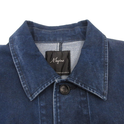 Magine | マージン TENCEL DENIM SHOP COAT その他アウター 1614-32 ネイビー サイズ：46【姫路東店】