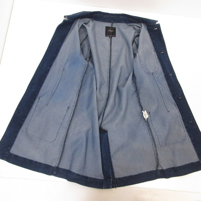 Magine | マージン TENCEL DENIM SHOP COAT その他アウター 1614-32 ネイビー サイズ：46【姫路東店】