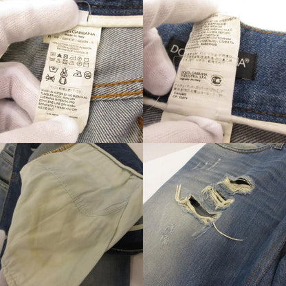 DOLCE & GABBANA | ドルチェアンドガッバーナ デニムパンツ G374TP/G8H34 国内正規品 ブルー サイズ：54【姫路東店】