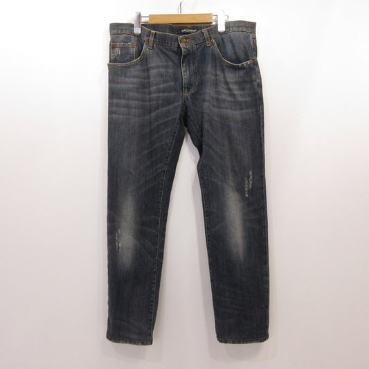 DOLCE & GABBANA | ドルチェアンドガッバーナ デニムパンツ G31SLP/G8K44 国内正規品 ネイビー サイズ：54【姫路東店】