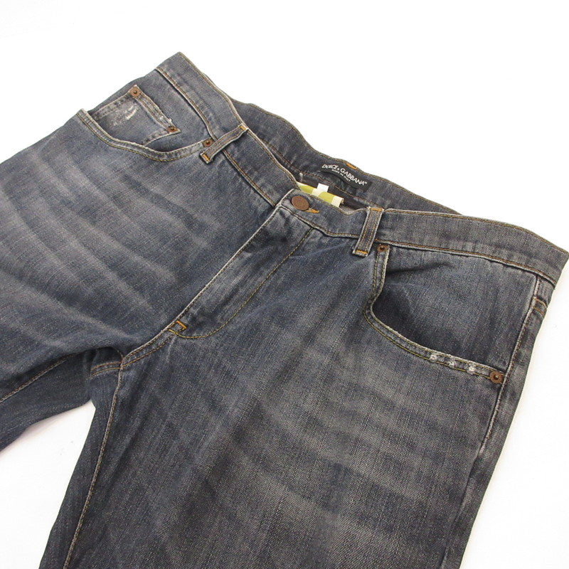 DOLCE & GABBANA | ドルチェアンドガッバーナ デニムパンツ G31SLP/G8K44 国内正規品 ネイビー サイズ：54【姫路東店】