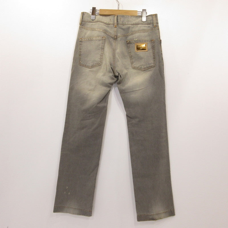 DOLCE & GABBANA | ドルチェアンドガッバーナ デニムパンツ G32YCD/G8A19 国内正規品 グレー サイズ：48【姫路東店】