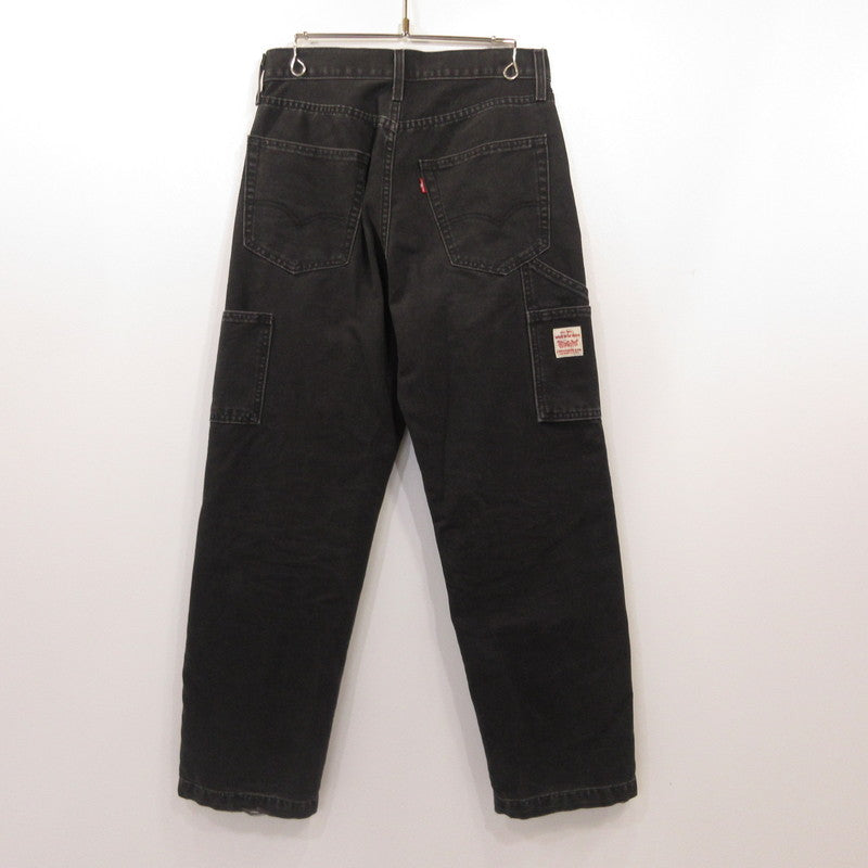 Levi's | リーバイス 568 ルーズストレート ダブルニー デニムパンツ A7367-0004 ブラック サイズ：28【姫路東店】
